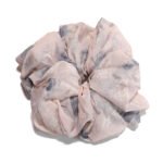 Mist Petals Tercel Round Scrunchie Dusty Butterfly, Sheer