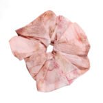 Tea Rose Tercel Round Scrunchie Dusty Floral, Textured